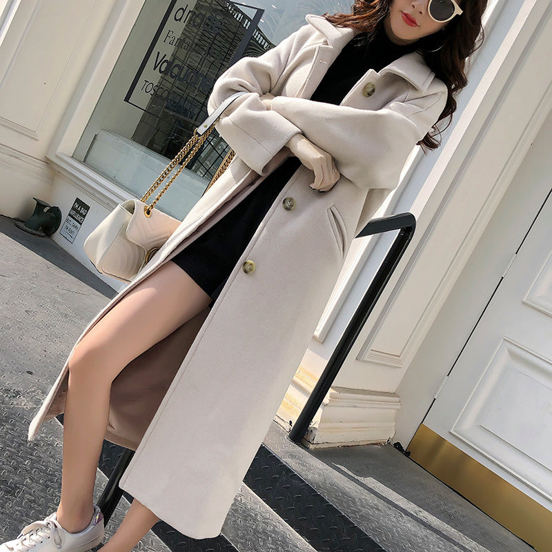 Yipinpay 2024 Spring / Summer Ebaywish Lapel Women's Woolen Coat