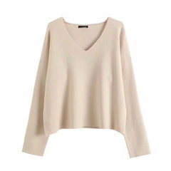 Yipinpay New Autumn Style Emaciated Sweater Half Skirt Suit